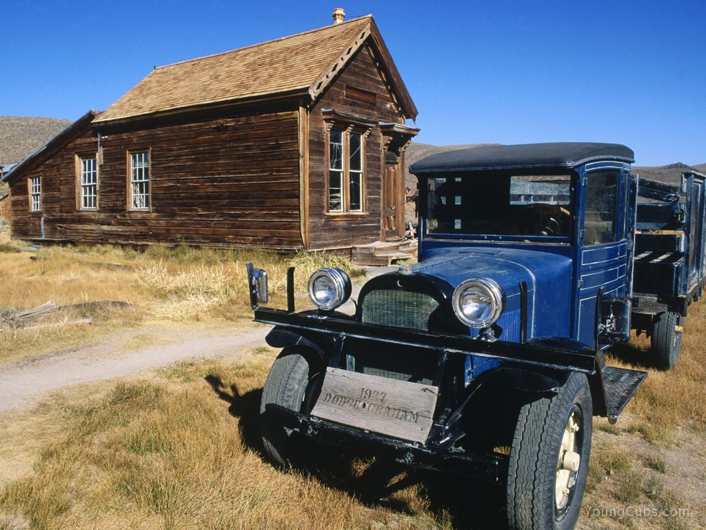 1937 Dodge Truck and Post Office, Bodie State Historic Park, California